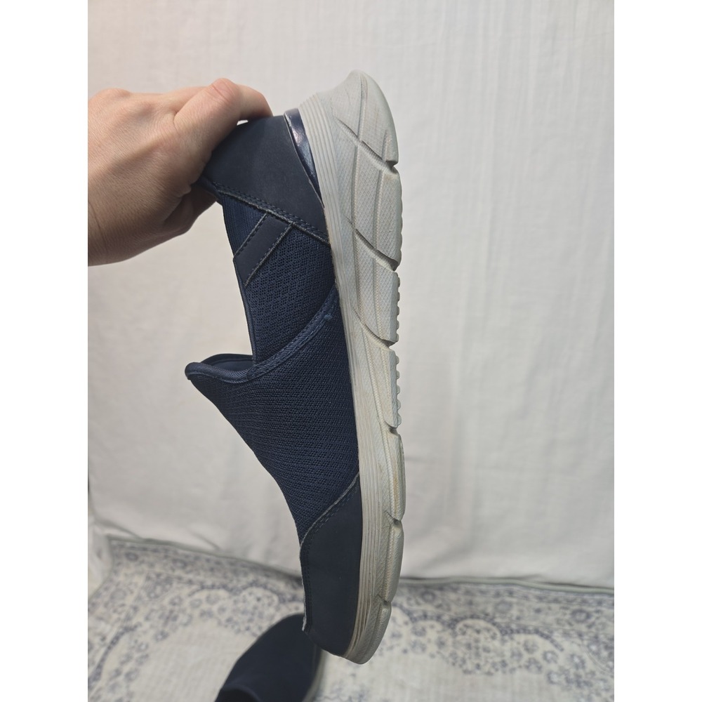 Skechers Men's Slip On Equalizer 4.0 Hands Free Swift-Fit Navy Blue Size 10 - Picture 4 of 9